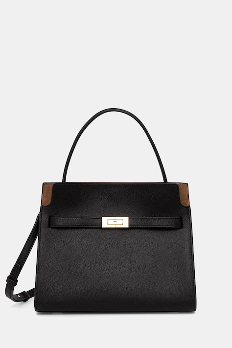 Tory Burch torebka crossbody damska skórzana Lee Radziwill czarna 176635