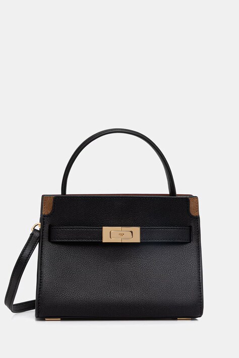 Tory Burch torebka skórzana Lee Radziwill kolor czarny 178963