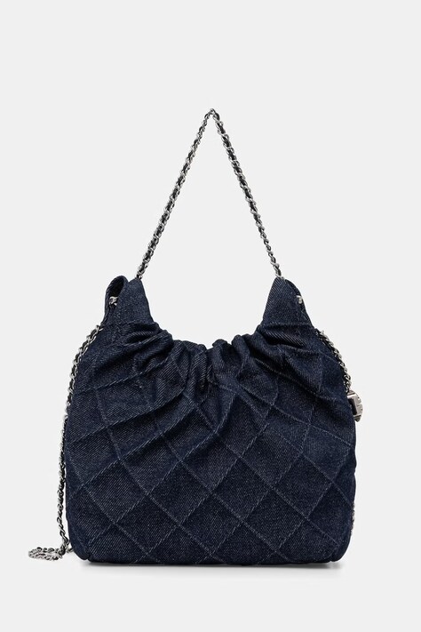 Tory Burch torebka damska jeansowa Fleming granatowa 178776