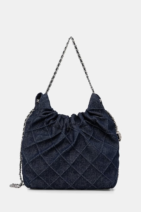 Tory Burch torebka damska jeansowa Fleming granatowa 178776