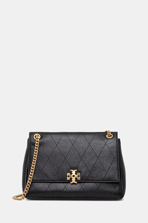 Tory Burch torebka crossbody damska skórzana Charlie czarna 185828