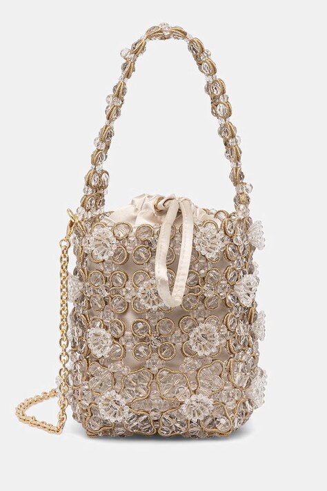 Marella torebka worek damska MLAPENSILE beżowa 2613511217200