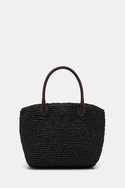 Marella пляжная сумка для женщин из искусственной кожи Emme by Marella чёрная 2615511032200