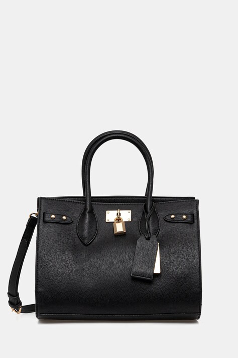 Τσάντα Aldo JACKIETOTE χρώμα: μαύρο, 14217349