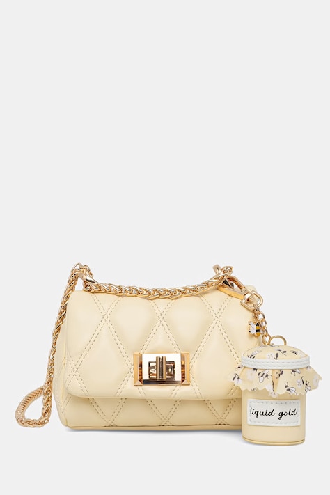 Aldo torebka damska z imitacji skóry MIAMIEL żółta 14336848