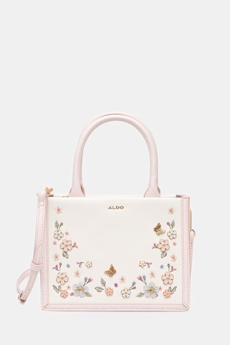 Aldo torebka damska z imitacji skóry CASSIEA beżowa 14336847