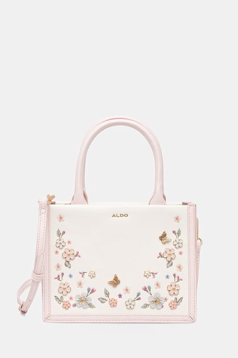 Aldo torebka damska z imitacji skóry CASSIEA beżowa 14336847