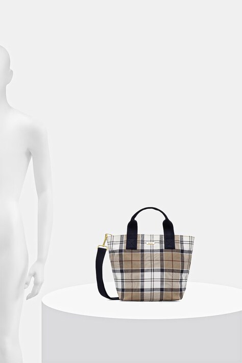 Barbour сумка-шопер жіноча бавовняна Maisy — фото 6