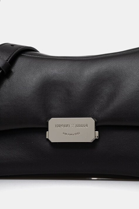 Шкіряна сумочка Emporio Armani — SS26-TOD1IA, чорний — фото 3