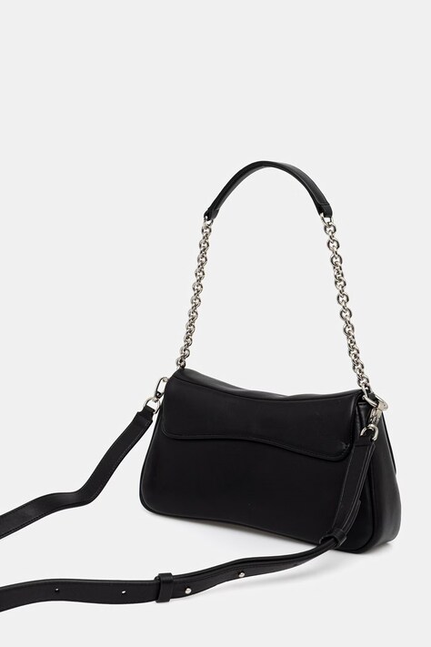 Шкіряна сумочка Emporio Armani — SS26-TOD1IA, чорний — фото 4