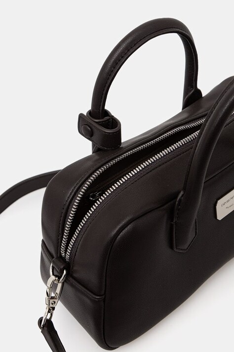 Шкіряна сумочка Emporio Armani — SS26-TOD1IB, коричневий — фото 4