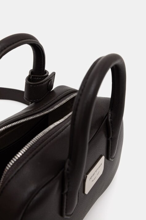 Шкіряна сумочка Emporio Armani — SS26-TOD1IC, коричневий — фото 4