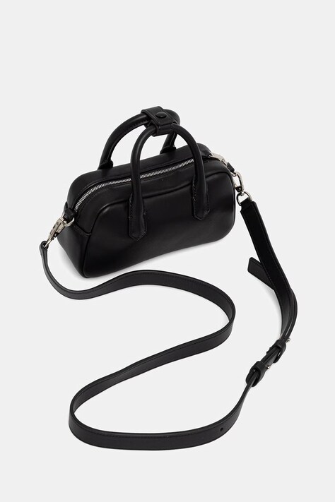 Emporio Armani torebka skórzana kolor czarny EW003825 AF18673