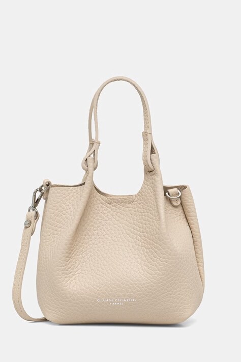 Gianni Chiarini torebka crossbody damska skórzana DUA beżowa BS 9718 RNGDBL T.U