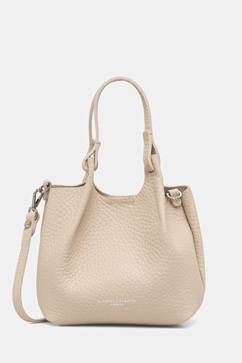 Gianni Chiarini torebka crossbody damska skórzana DUA beżowa BS 9718 RNGDBL T.U