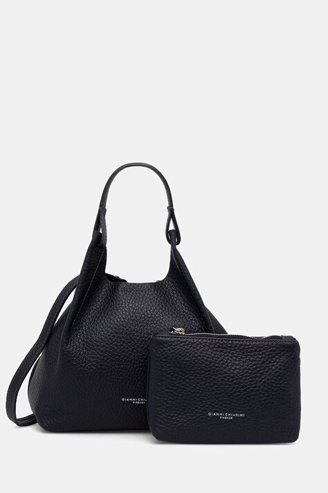 Gianni Chiarini torebka crossbody damska skórzana DUA granatowa BS 9719 RNGDBL T.U.