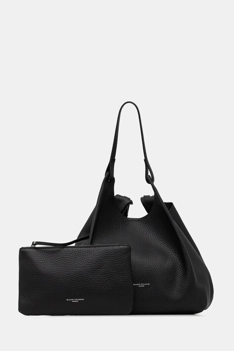 Кожаная сумочка Gianni Chiarini DUA цвет чёрный BS 9720 RNGDBL T.U.