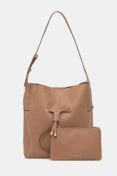 Gianni Chiarini poșetă de piele SIENNA culoarea maro, BS.11787.RNGDBL.T.U.