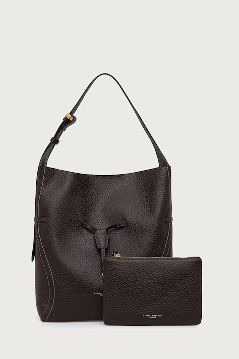 Gianni Chiarini torebka shopper damska skórzana SIENNA brązowa BS.11787.RNGDBL.T.U.