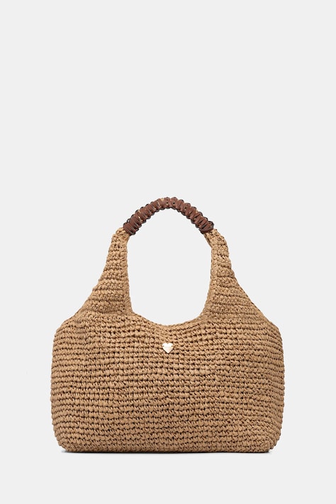 Twinset torebka kolor beżowy 261LB7BKK