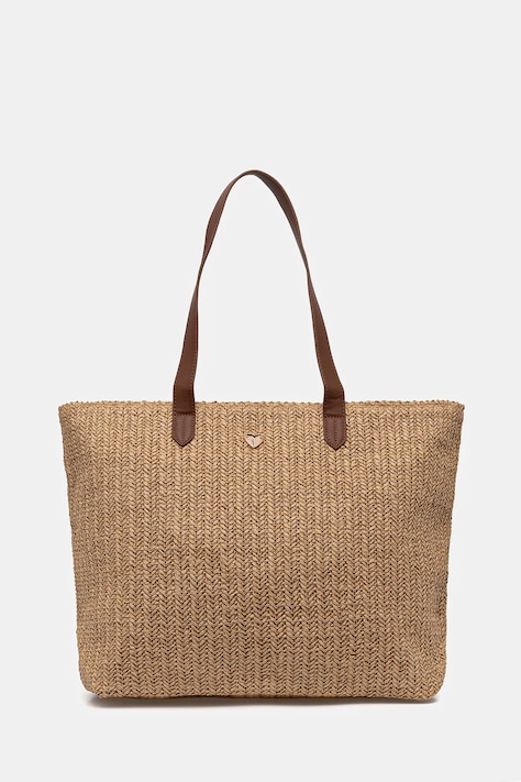 Kabelka Twinset béžová farba, 261LB7BBB