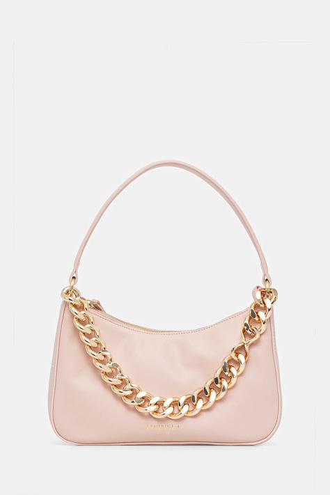 Twinset torebka skórzana kolor różowy 999TB7012