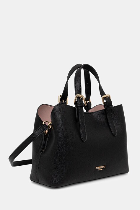Twinset torebka kolor czarny 261TB7181