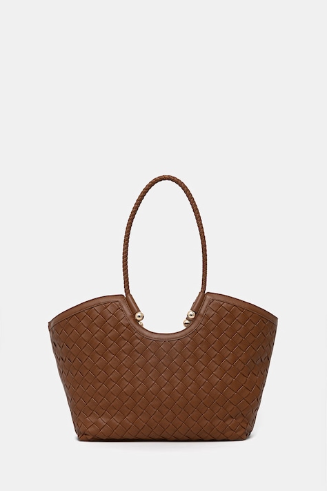 Twinset Shopper Γυναικεία καφέ 261TB7300