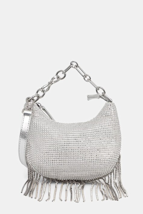 Twinset torebka kolor srebrny 261TB7360