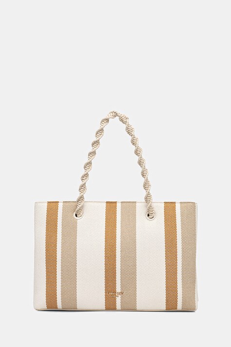 Twinset torebka kolor beżowy 261TD8061