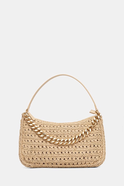 Twinset Μικρή τσάντα γυναικεία μπεζ 261TD8080