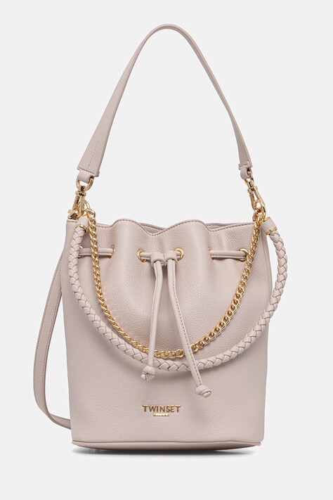 Twinset torebka kolor beżowy 261TD8012