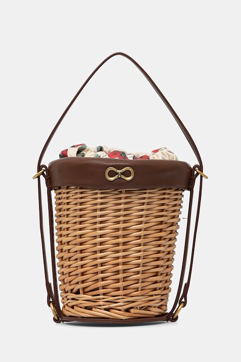 Twinset torebka koszyk damska beżowa 261TD8253