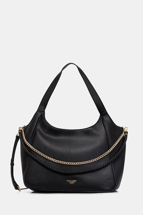 Twinset torebka kolor czarny 261TD8011