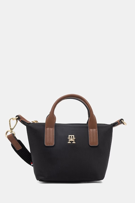 Tommy Hilfiger Чанта tote дамска черна AW0AW18368