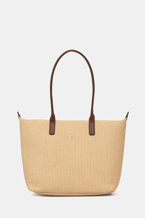 Tommy Hilfiger Tote torba ženska bež AW0AW18528