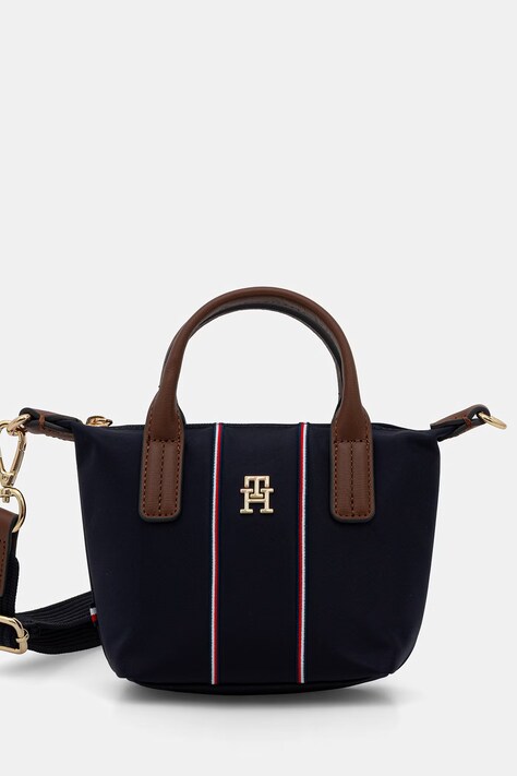 Tommy Hilfiger чанта crossbody дамски тъмносиня AW0AW18552