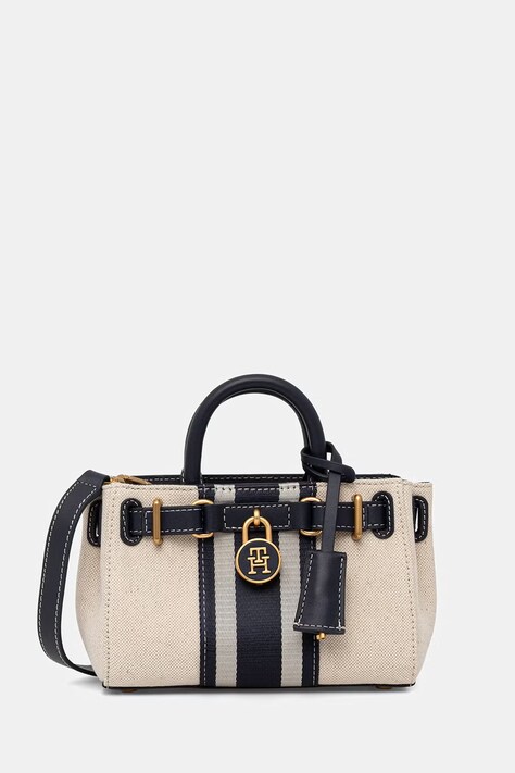 Tommy Hilfiger torebka crossbody damska beżowa AW0AW18625