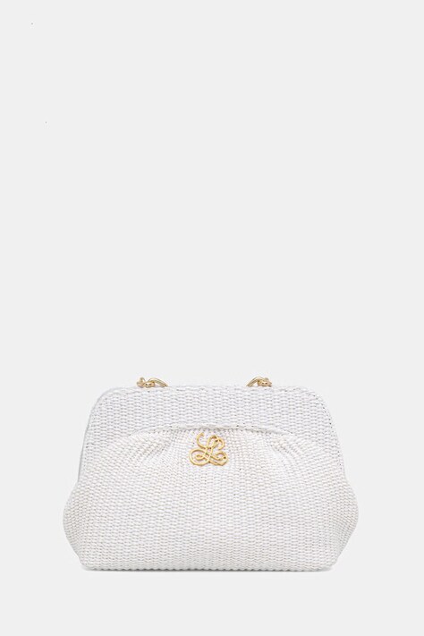 Luisa Spagnoli torebka Ilarita kolor biały 543090