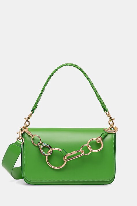 United Colors of Benetton torba za žene od imitacije kože zelena 6PJNVY00R