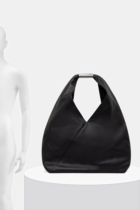 MM6 Maison Margiela сумка-тоут жіноча шкіряна — фото 7