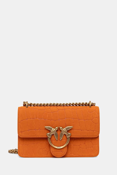 Pinko crossbody kabelka dámska oranžová 100074 A2YW