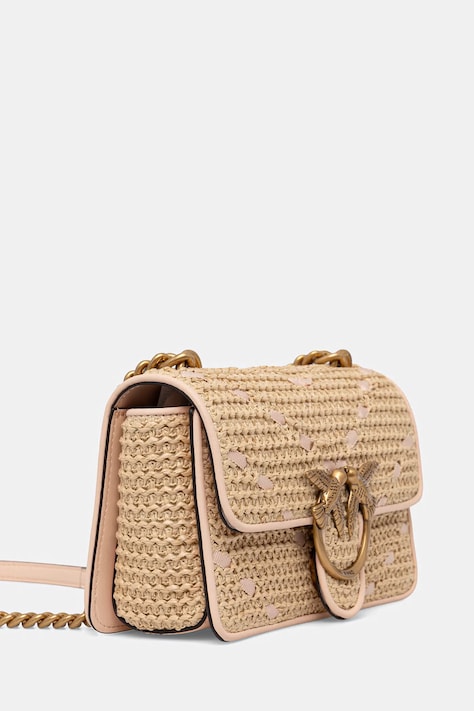 Pinko Чанта crossbody дамска бежова 104550 A1RL