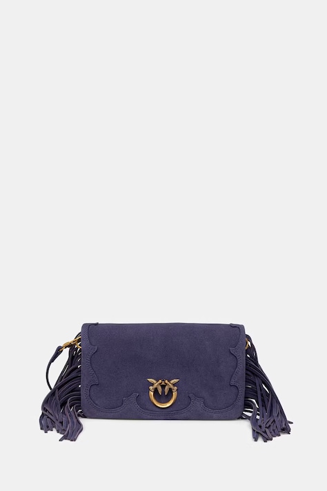 Pinko torebka crossbody damska skórzana fioletowa 106023 A39A