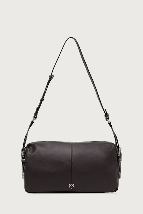 Pinko Shopper γυναικεία δερμάτινη καφέ 106676 A2JG