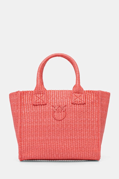 Pinko torebka shopper damska różowa 106832 A39Y