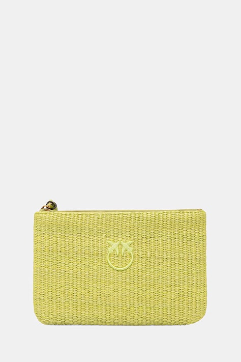 Pinko saszetka damska pleciona zielona 106763 A39Y