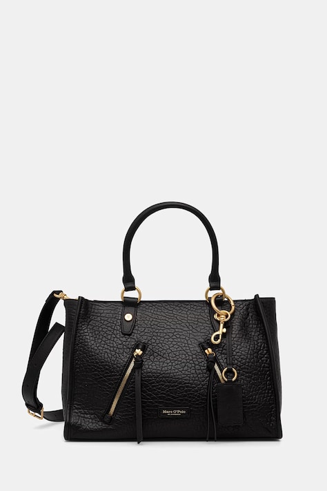 Marc O'Polo torebka damska skórzana czarna 5000010917