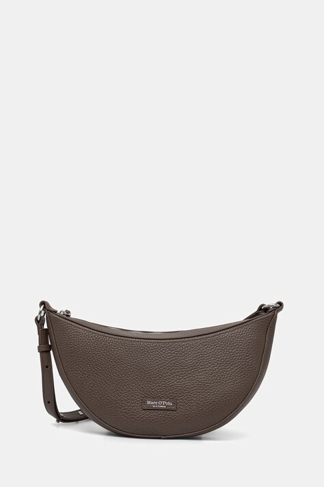 Marc O'Polo torebka rogal damska skórzana brązowa 5000010961