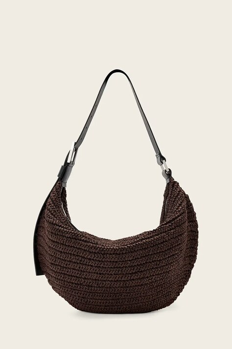 AllSaints crossbody kabelka dámska LUNA hnedá W158XE